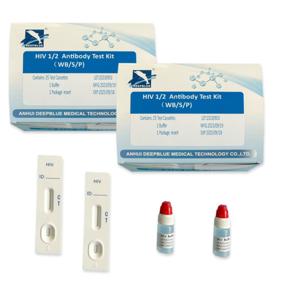 HIV(1/2)Antibody Test Kit(Colloidal Gold)